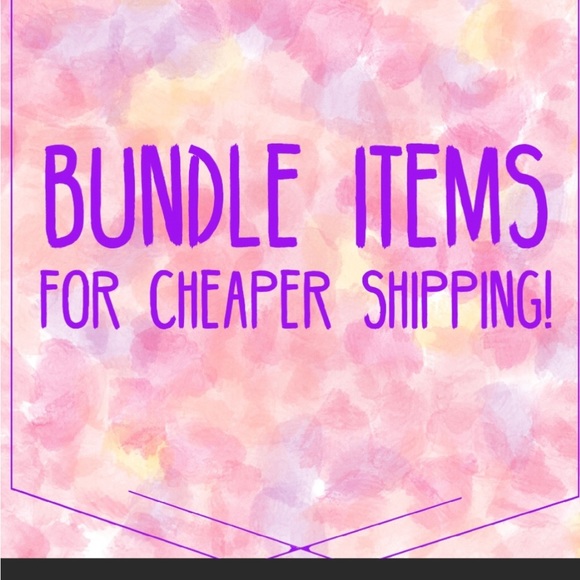 None Other - Bundle two or more items up to 5 pounds for less shipping charges.